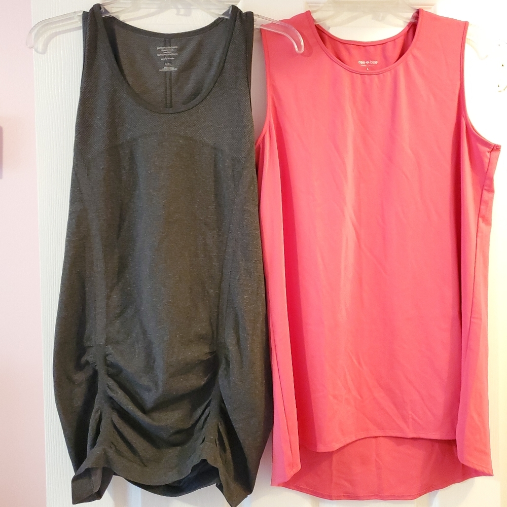Lot of 2 active tanks- Simply Vera and Cee Bee
